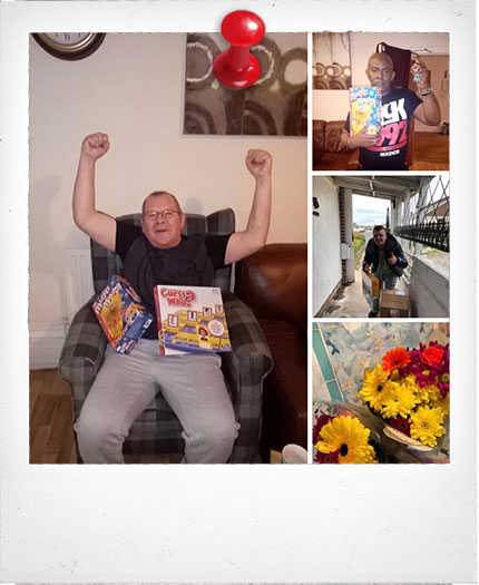 Games and puzzles donated to The Elms Care Home and Hazelbrook Nursing Home